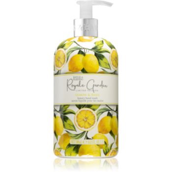 Baylis & Harding Royale Garden Lemon & Basil Săpun lichid pentru mâini - imagine 2